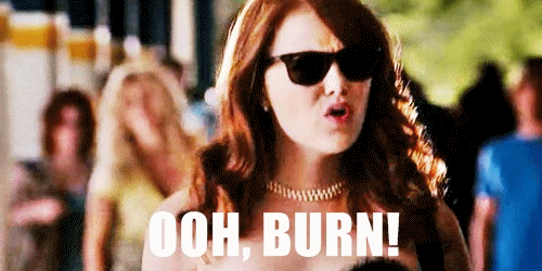 BURN! OOH,BURN! BURN! OOH,BURN! meme reference
