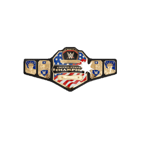 Championship Belt Sport Sticker by WWE for iOS & Android | GIPHY