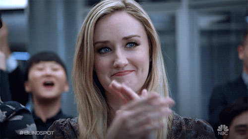 Season 4 Applause GIF by Blindspot - Find & Share on GIPHY