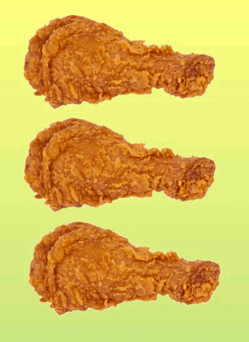Fried Chicken Gif By Shaking Food GIF