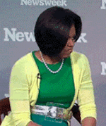 nice thumbs up michelle obama emotions emotion GIF