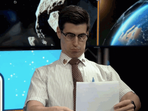 Person checking his papers
Rt18 Look Busy GIF By Rooster Teeth
https://media.giphy.com/media/AHEhjfuvJsDHjQp9nA/giphy-downsized-large.gif