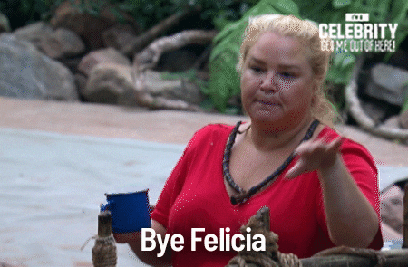 Say 'Bye Felicia' to anyone breadcrumbing you!