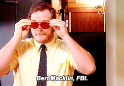 Parks And Rec Burt Macklin FBI