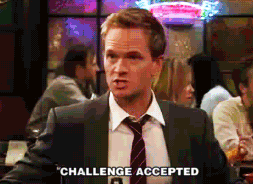 How I Met Your Mother Challenge GIF by hoppip