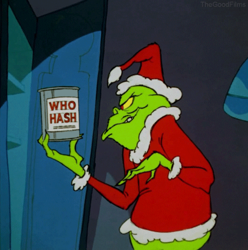 Image result for how the grinch stole christmas who hash