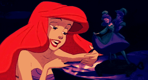 Image result for the little mermaid singing gif