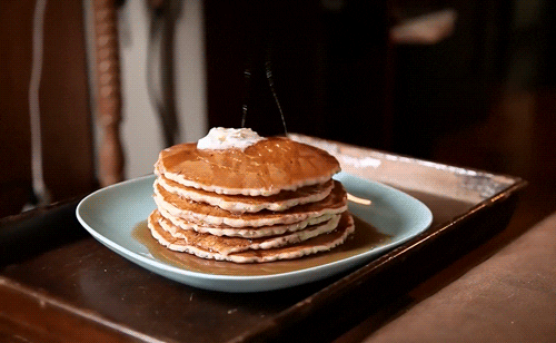 dennis cabin fever pancakes