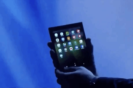 Samsung Foldable in tech gifs
