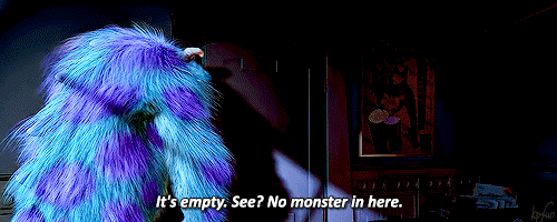 monsters inc empty closet sully