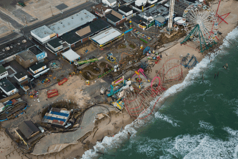 Pre and post Hurricane Sandy GIF