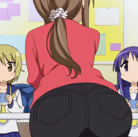 anime girl hot ass