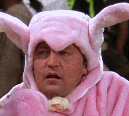 Matthew Perry Easter GIF - Find & Share on GIPHY
