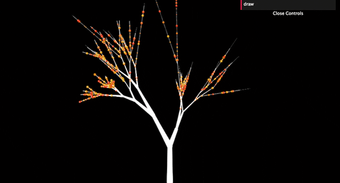 利用機率、遞迴的概念畫出漂亮的大樹