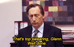 Image result for thick of it gif swearing