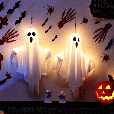 LED ghost light effect