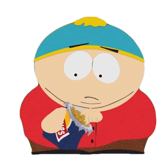 Eric Cartman Eating Sticker by South Park for iOS & Android | GIPHY
