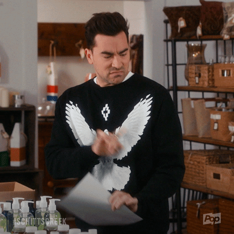 Dan Levy No GIF by Schitt's Creek
