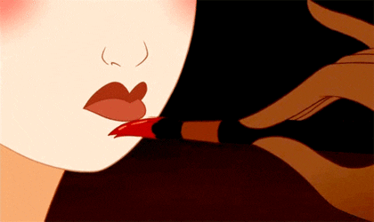 Image result for mulan lipstick gif