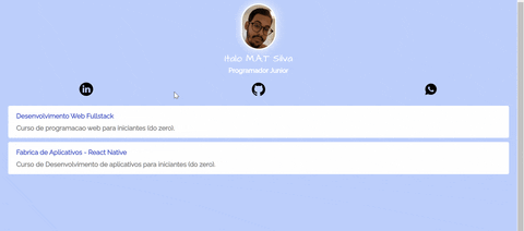 GitHub - ItaloTargino123/linktree