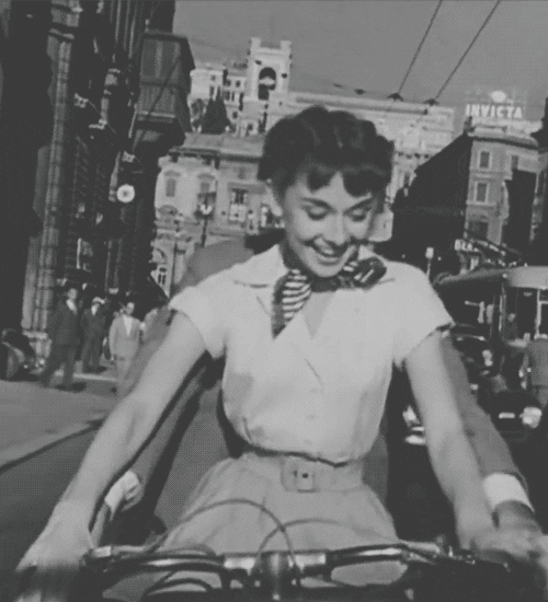 Audrey Hepburn Art GIF