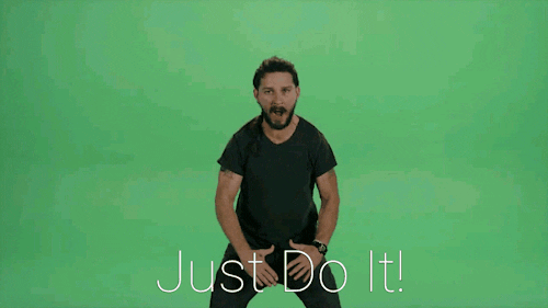 Image result for just do it gif