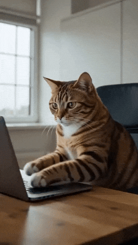 Working on a laptop