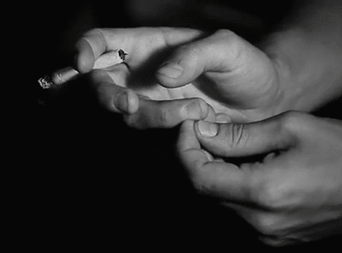 art movies black and white smoke smoking