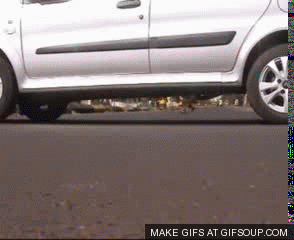 girl doing limbo gif