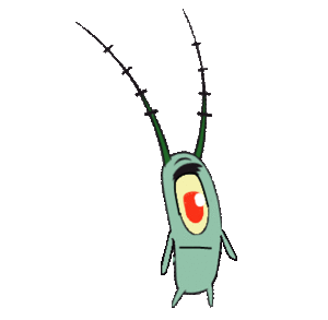 Spongebob Plankton Cliparts Gambar Plankton Spongebob Png Download Full Size Clipart 541667 Pinclipart