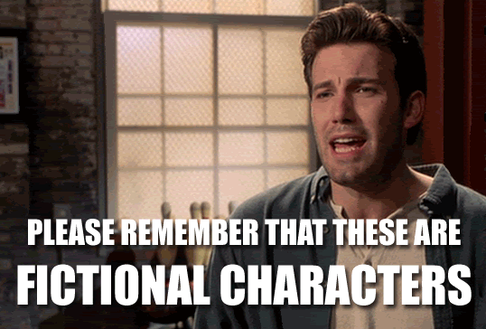 Image result for fictional characters gif