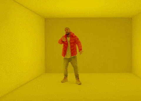 Drake dancing in the music video for his song 