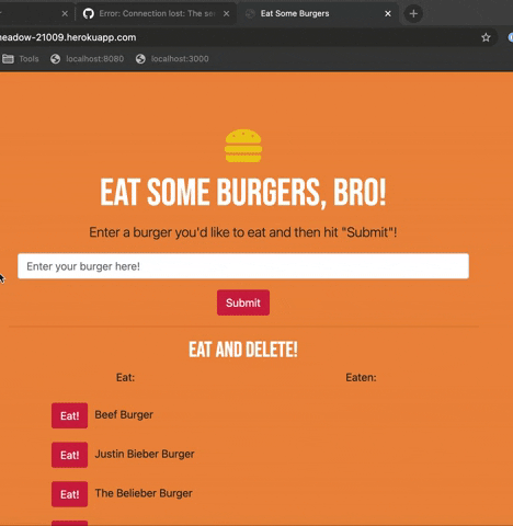 GitHub - cpusillo/burger: MVC Burger eat and delete app