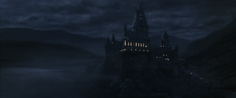 Resultado de imagem para hogwarts gif