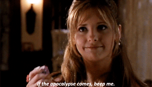 Image result for buffy the vampire gif