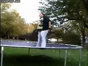 Trampolines Fail GIF by Cheezburger - Find & Share on GIPHY