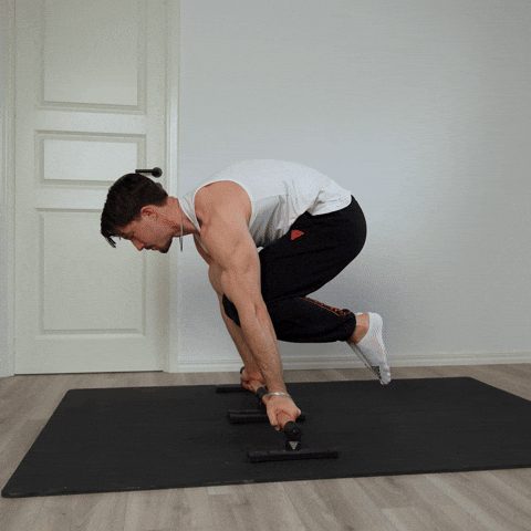 Supinated Tuck Planche demonstration