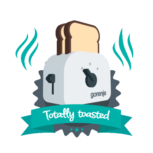 Toaster Popupbread Sticker by Gorenje d.d. for iOS & Android GIPHY