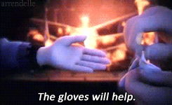 reaction reaction s gloves original content GIF