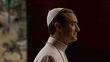 Image result for young pope opening song gif