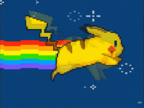 rainbow pikachu pop it