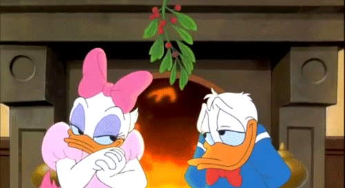 Donald Duck Kiss GIF