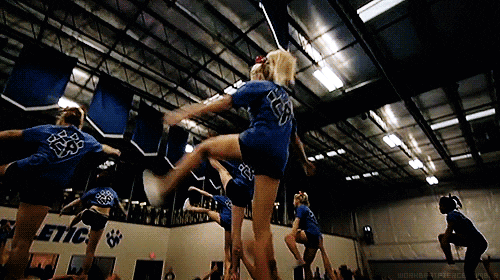 Cheer Cheerleading Find And Share On Giphy