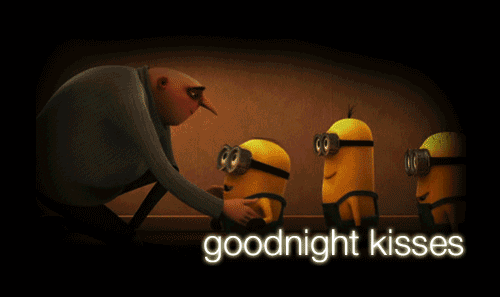 Image result for good night gif minion