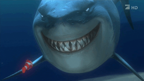 Image result for shark smile gif