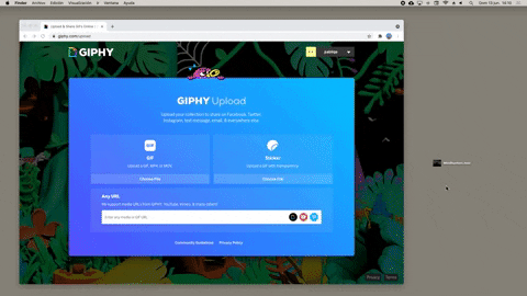 232. Drag & Drop to Browser