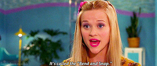 legally blonde bend and snap