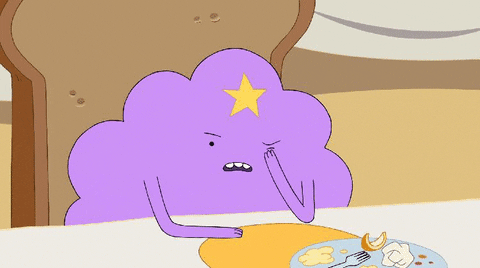 Adventure Time Frustrated Face Palm