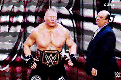 Resultado de imagem para Brock Lesnar entrance gif