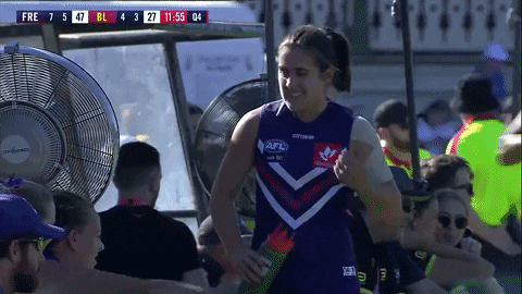 Afl Womens Foreverfreo GIF by Fremantle Dockers